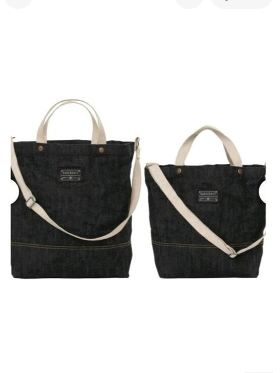 Handbags - Barebones Neelum Tote Bag 2-Piece Set Denim Authentic New With Tag